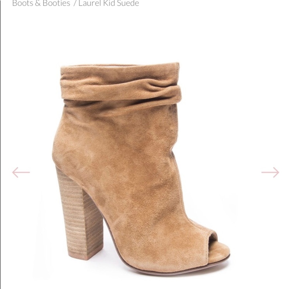 LAUREL PEEP TOE BOOTIE